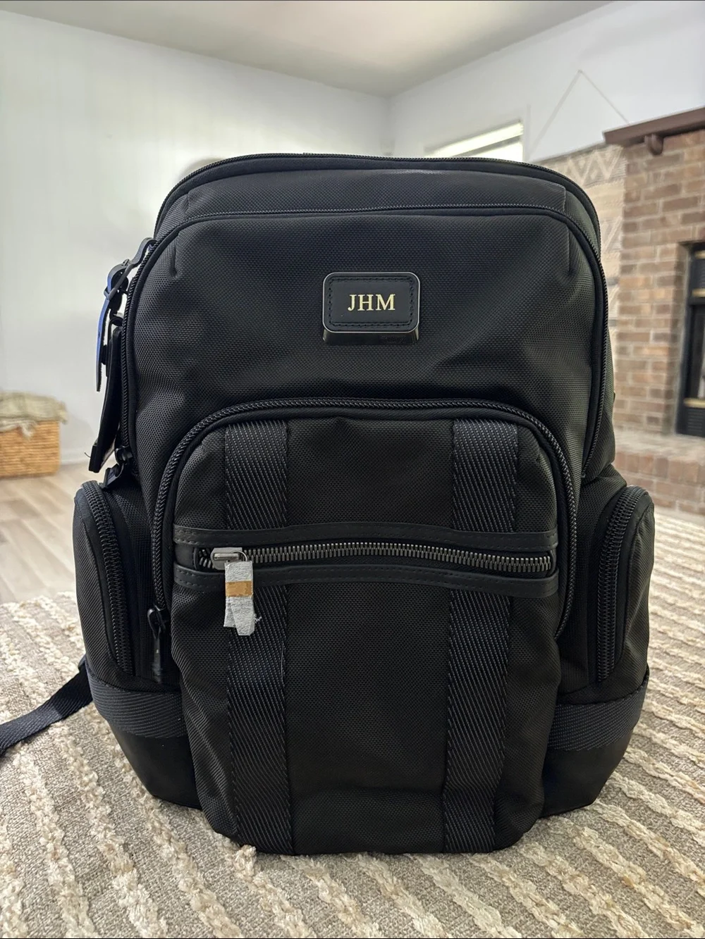 E1 TUMI Alpha Bravo Black Leather 